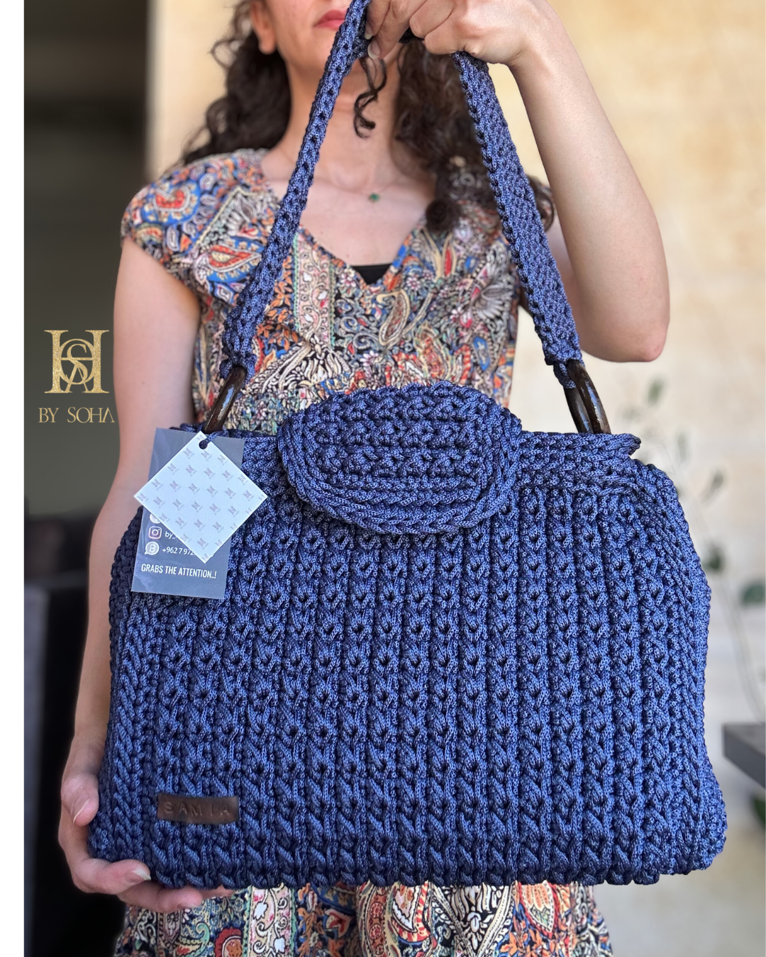 CHIC AND PRACTICAL HANDBAG حقيبة عملية و انيقة - الصورة 3