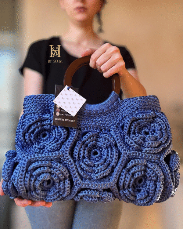 ⁦حقيبة الزهور ROSE BAG⁩ - الصورة ⁦2⁩