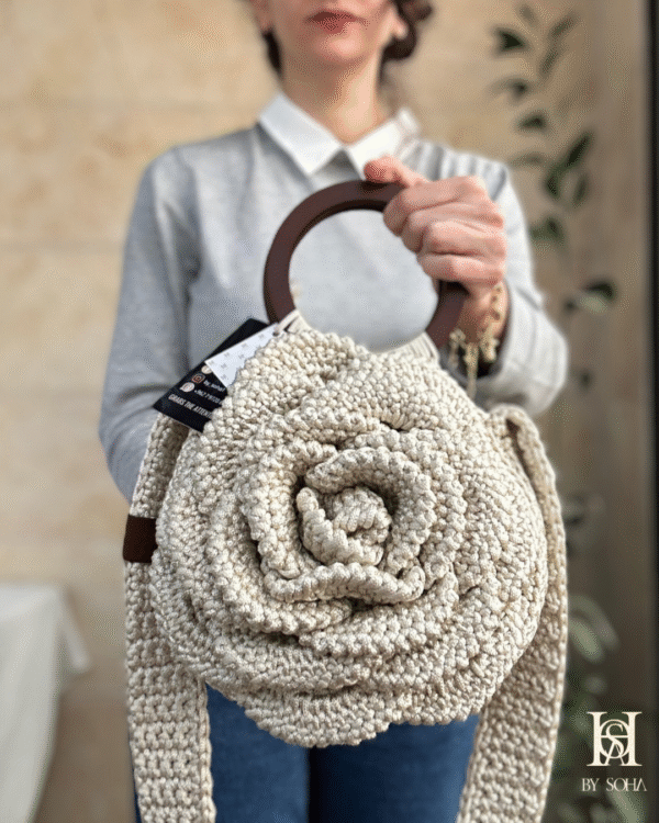 ⁦Flower Bag حقيبة الوردة⁩ - الصورة ⁦8⁩