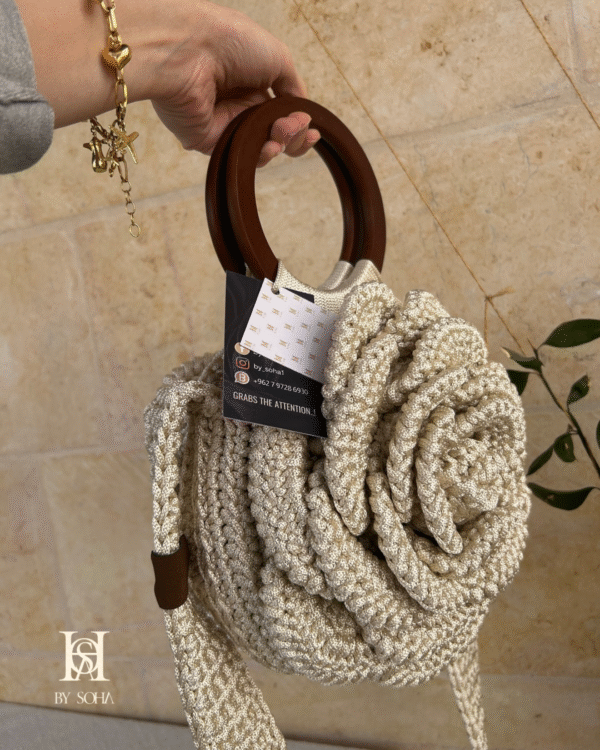 ⁦Flower Bag حقيبة الوردة⁩ - الصورة ⁦7⁩