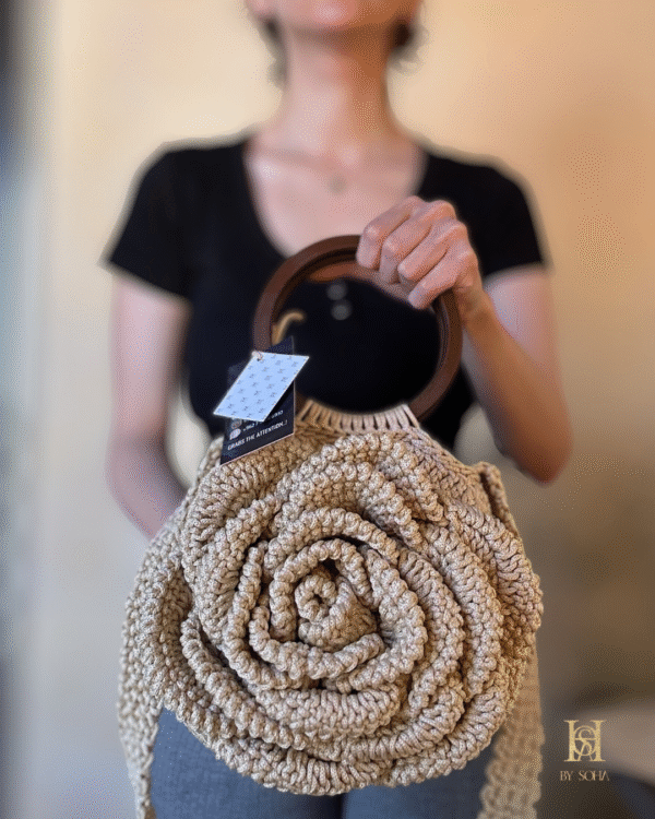 ⁦Flower Bag حقيبة الوردة⁩ - الصورة ⁦9⁩