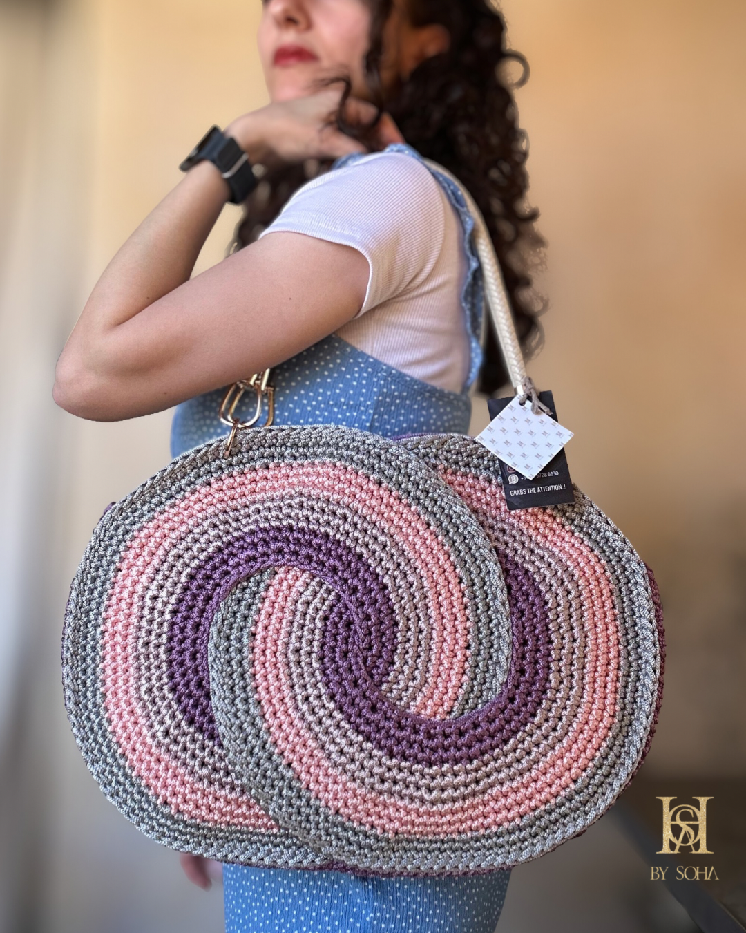 حقيبة الدوائر Circles bag - الصورة 4