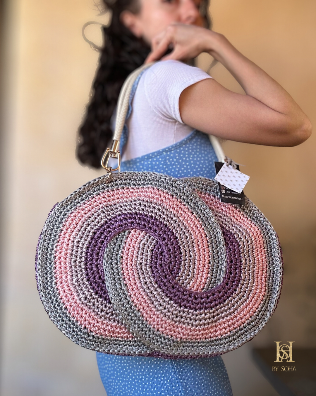 حقيبة الدوائر Circles bag - الصورة 2