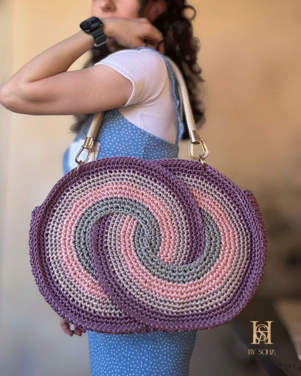 ⁦حقيبة الدوائر Circles bag⁩ - الصورة ⁦5⁩