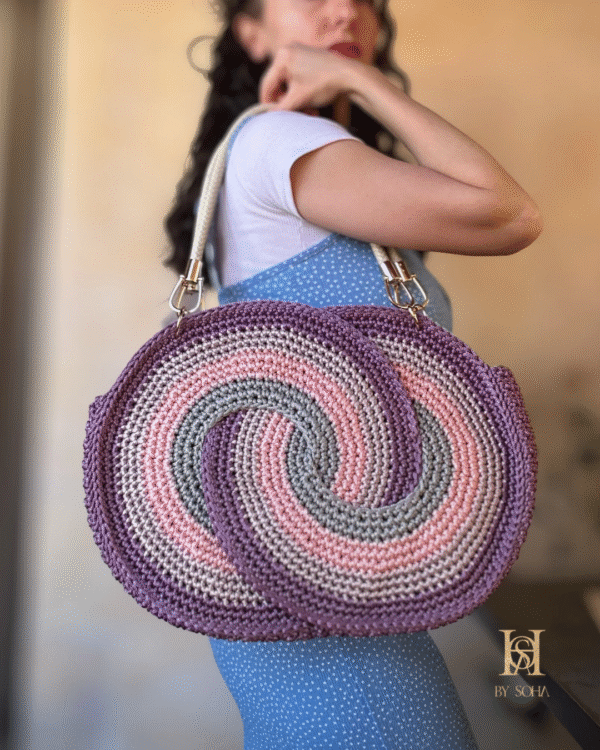 ⁦حقيبة الدوائر Circles bag⁩ - الصورة ⁦8⁩