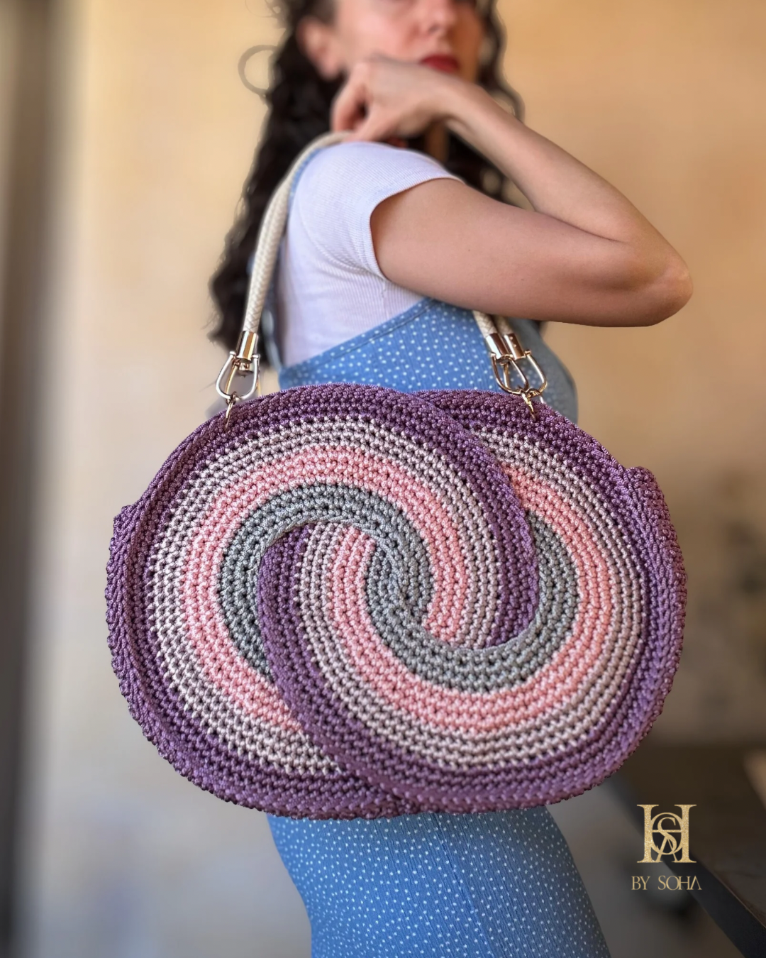 حقيبة الدوائر Circles bag - الصورة 8
