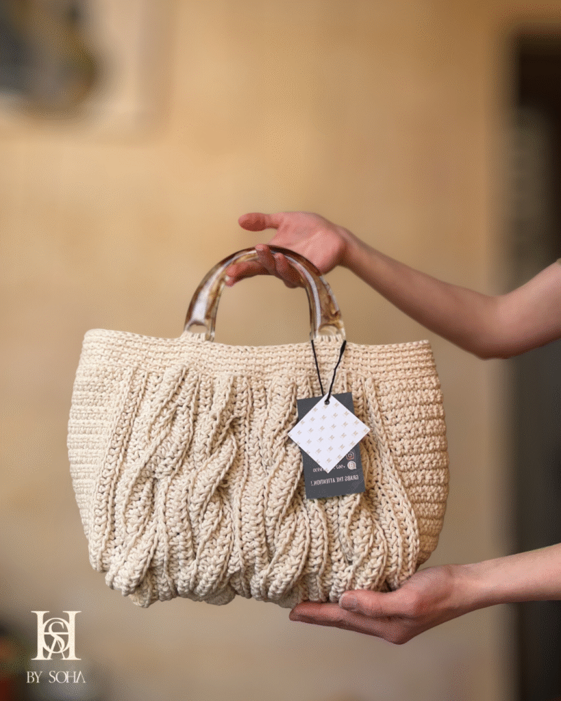 Horizontal Braided Bag