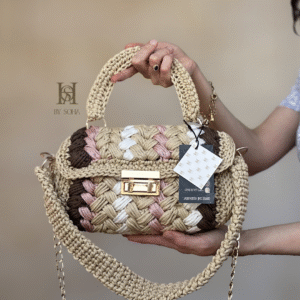 Latte Braid Bag شنطة جدائل اللاتيه