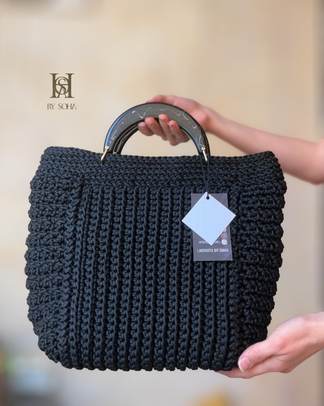Noir Tote | Large Size - Image 5