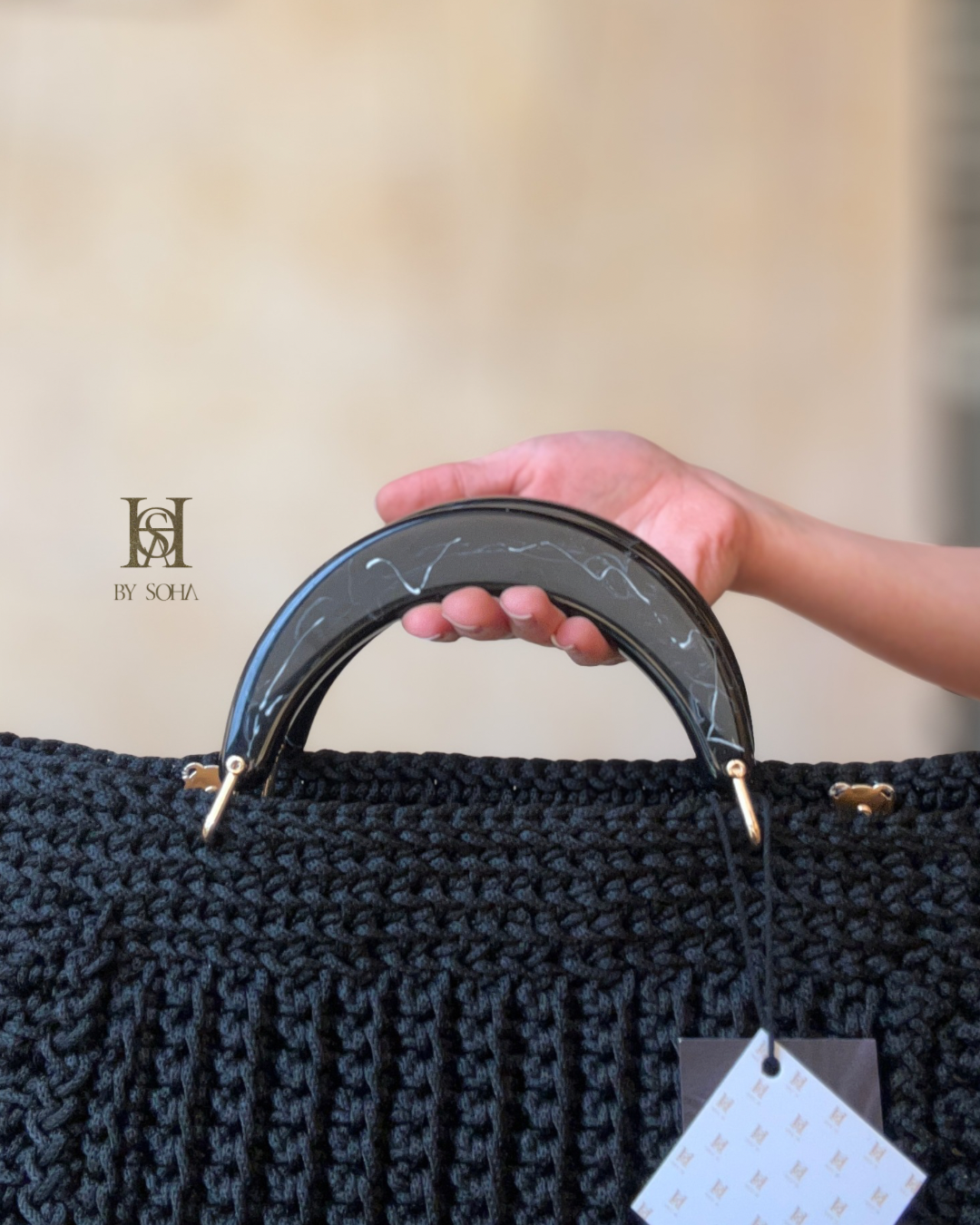 Noir Tote | Large Size - Image 2